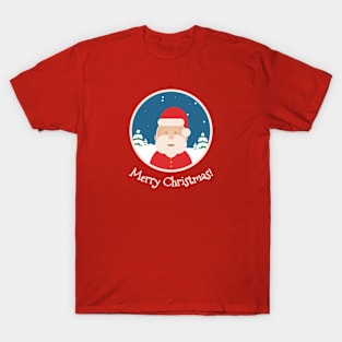 Happy Merry Christmas - Santa Clause T-Shirt